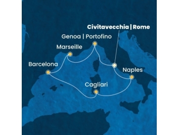 Mapka plavby