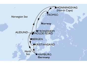 Mapka plavby