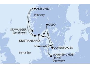 Mapka plavby
