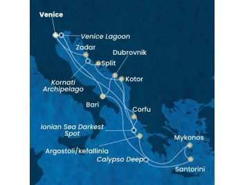 Mapka plavby