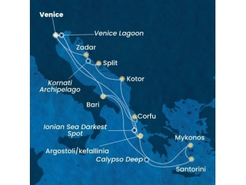 Mapka plavby