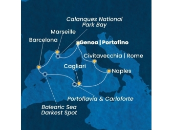 Mapka plavby
