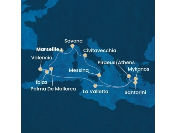 Mapka plavby
