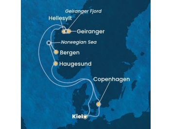 Mapka plavby