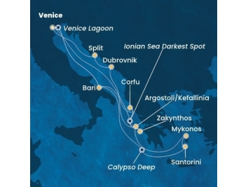Mapka plavby