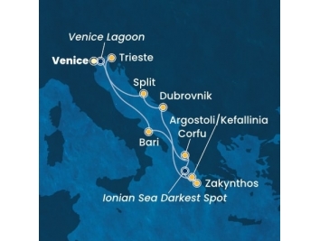 Mapka plavby