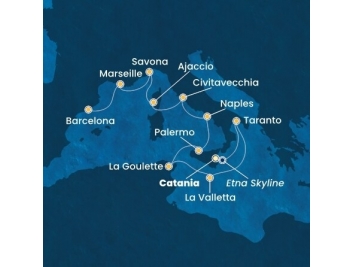 Mapka plavby