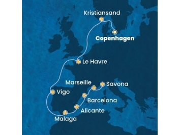 Mapka plavby