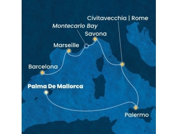 Mapka plavby