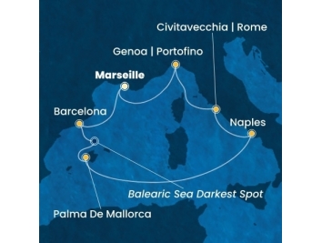 Mapka plavby