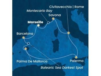 Mapka plavby