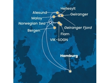 Mapka plavby