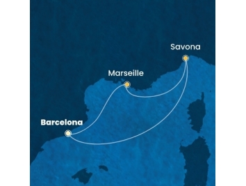 Mapka plavby