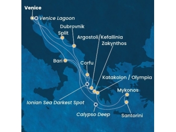 Mapka plavby