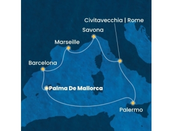 Mapka plavby