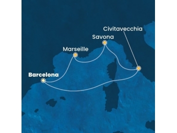 Mapka plavby