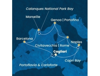 Mapka plavby