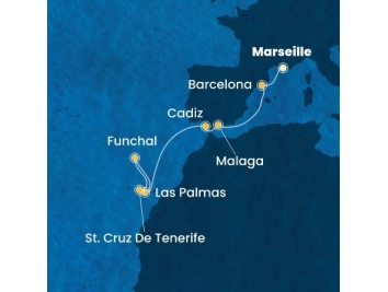 Mapka plavby