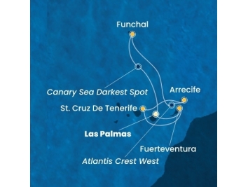 Mapka plavby
