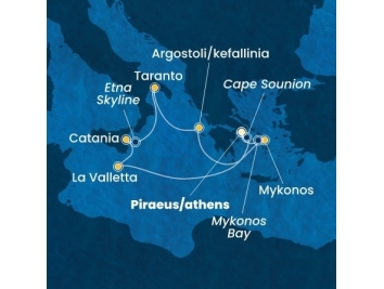 Mapka plavby