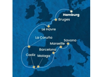 Mapka plavby