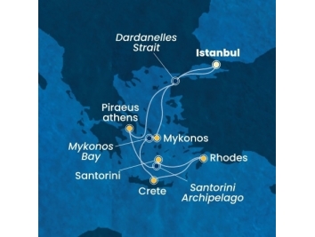 Mapka plavby