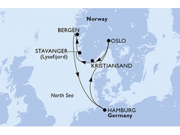 Mapka plavby