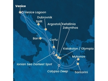 Mapka plavby