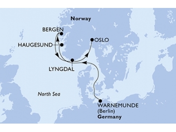 Mapka plavby
